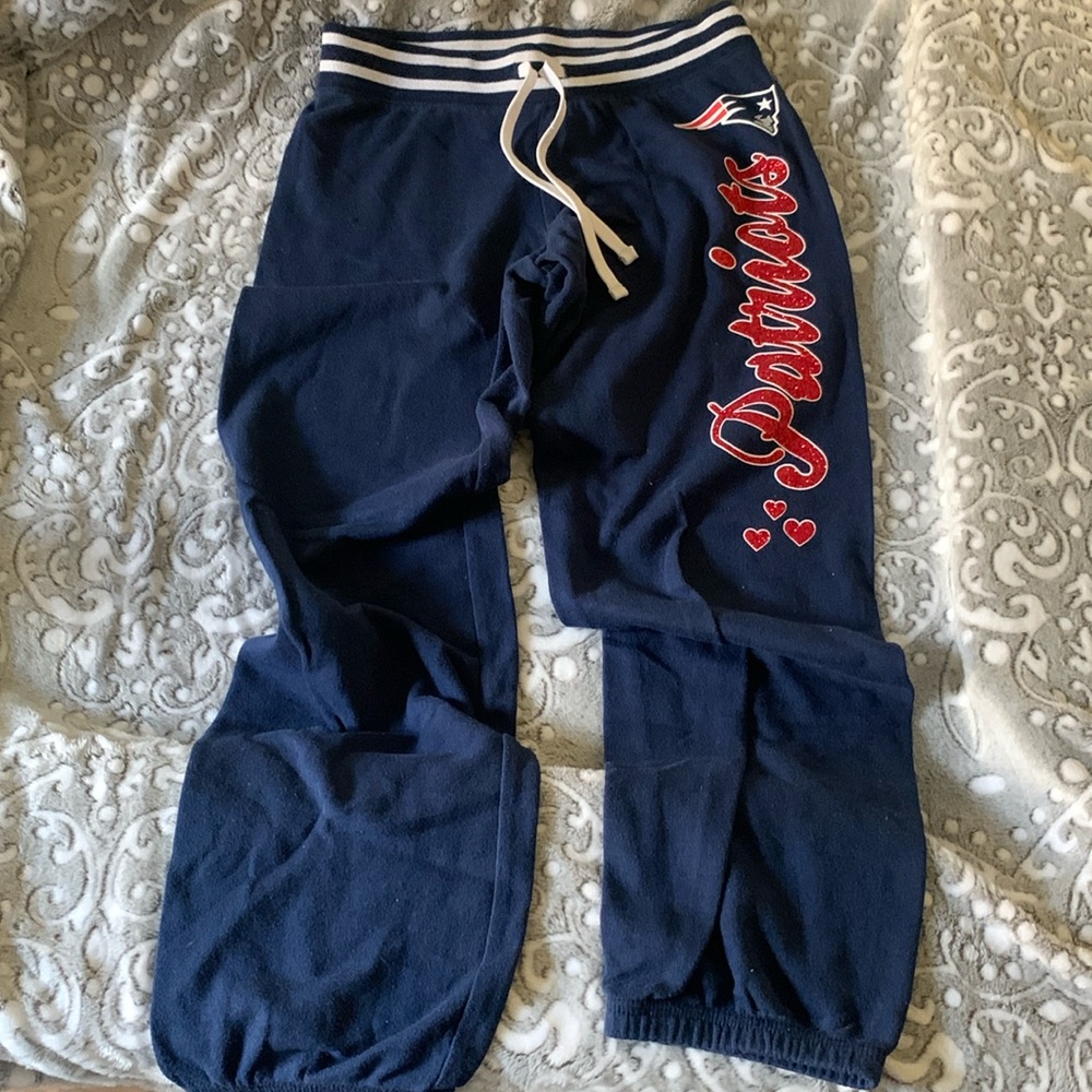 Girls Jogging Pants Patriots Navy Children’s Place 12/14 Team Apparel
